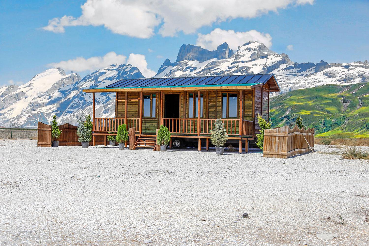 AEV  080 - Taşınabilir Ahşap Ev